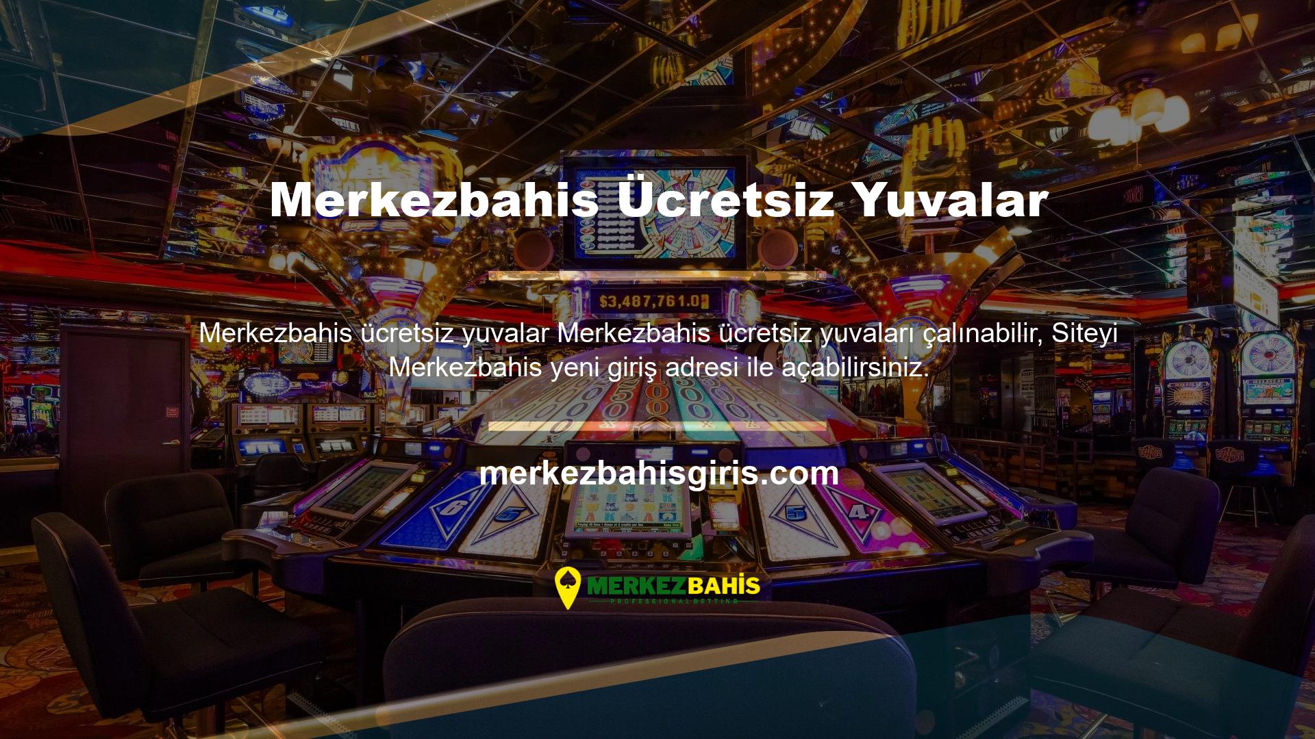 Casino, eğlenebileceğiniz ve şansınızı deneyebileceğiniz slot makineleri için bir oyun alanı gibidir